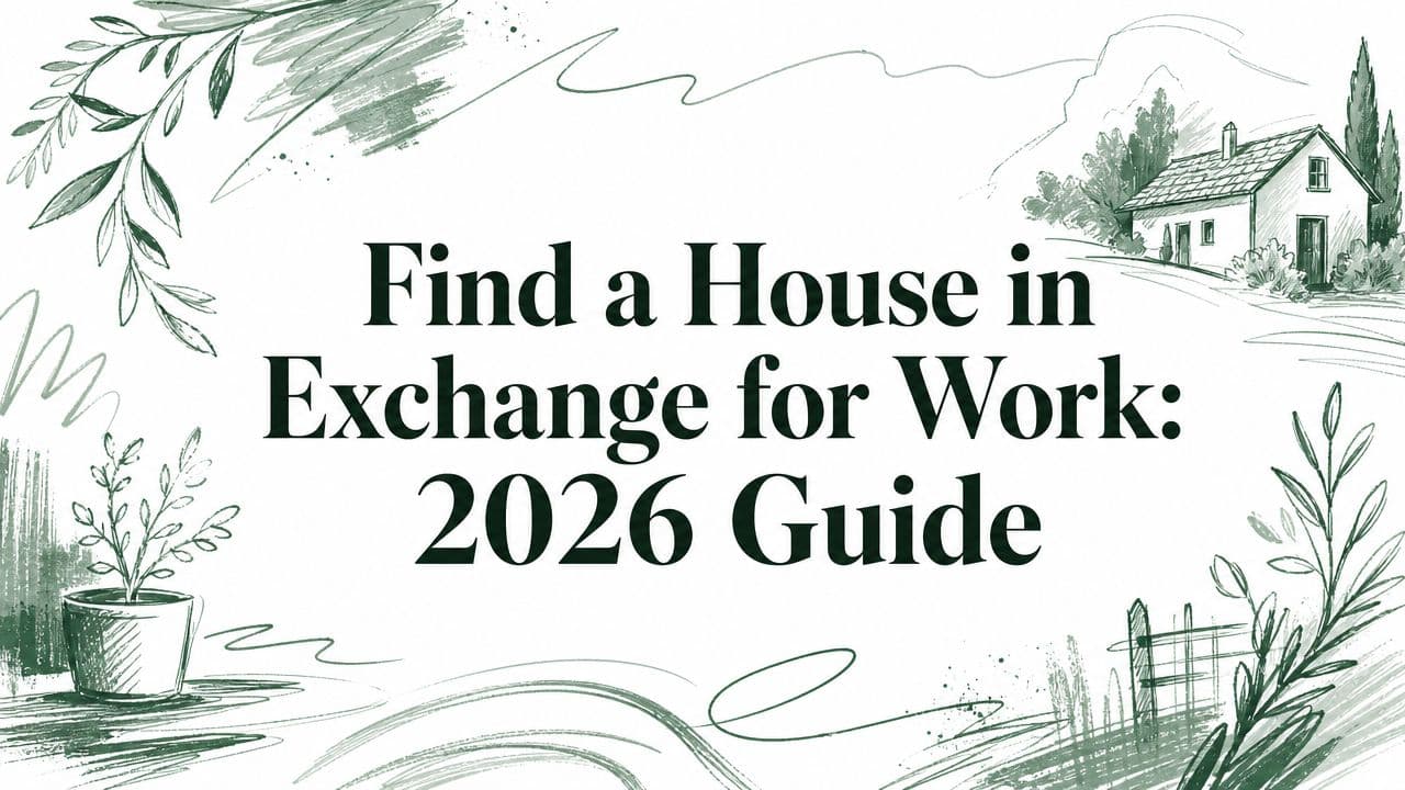 Find a House in Exchange for Work: 2026 Guide