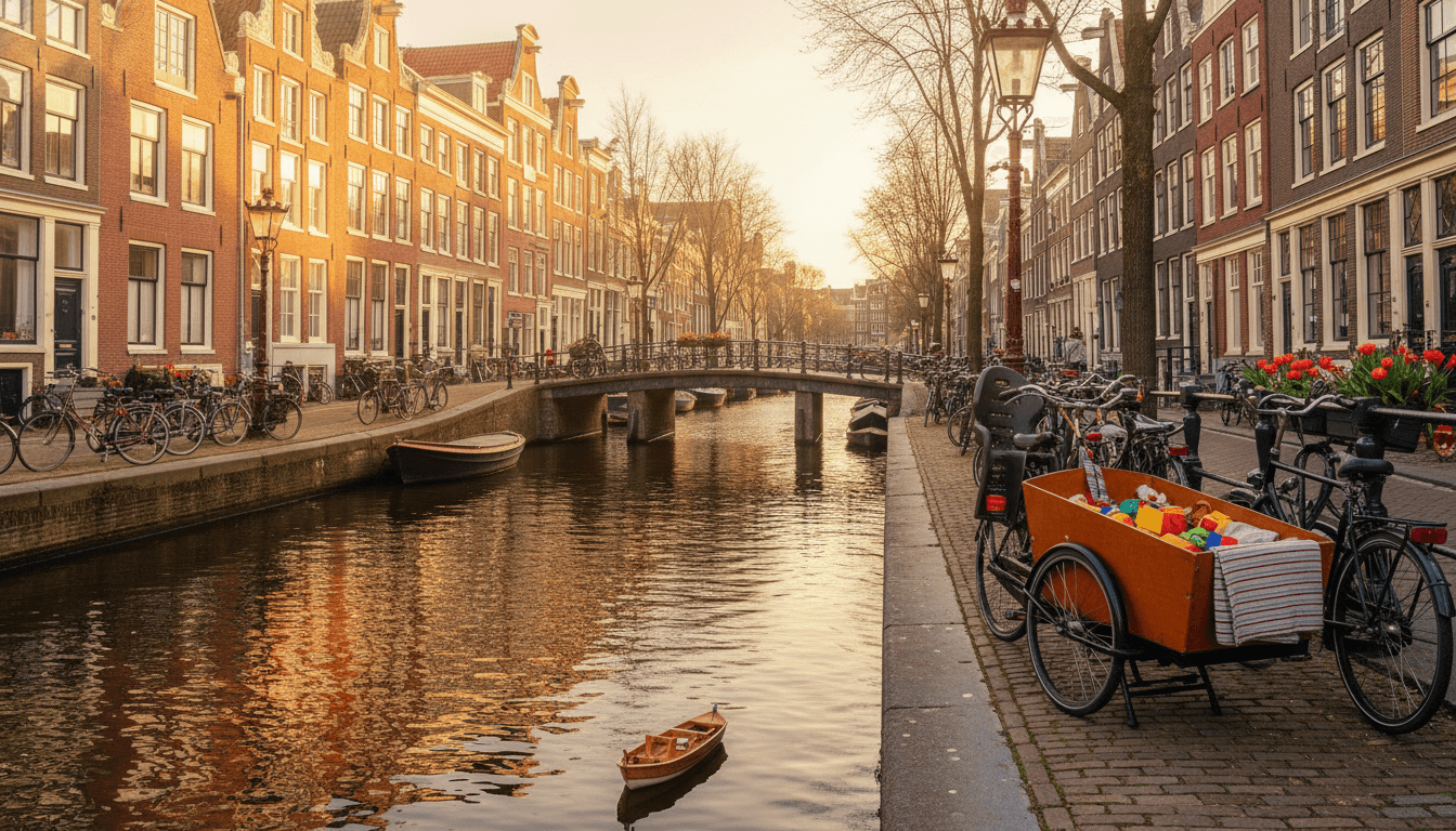 Amsterdam with Kids: Why Home Swap is the Best Way to Travel with Children