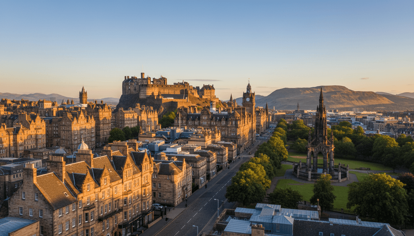 Edinburgh for Remote Workers: Finding Home Exchanges with Perfect Workspaces
