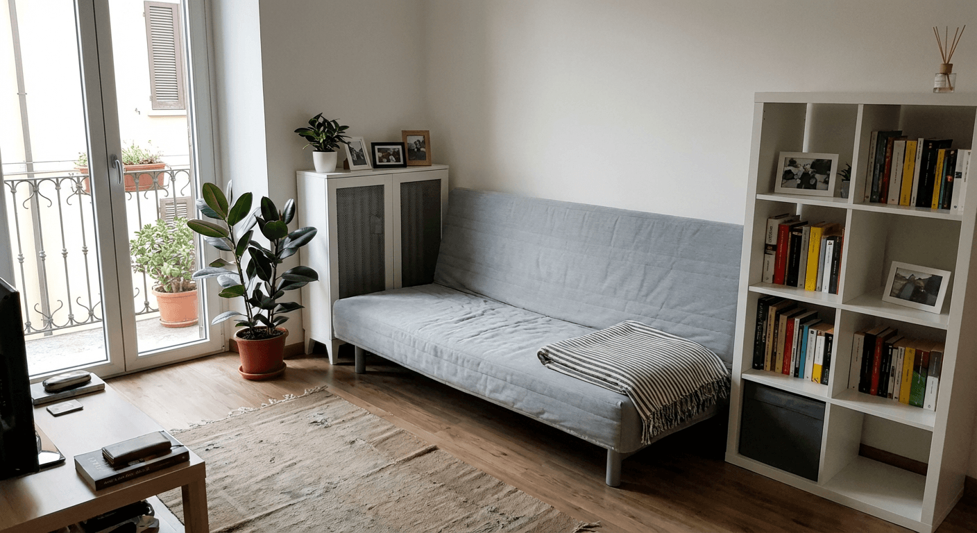 1-bedroom apartment in Milan, Italy